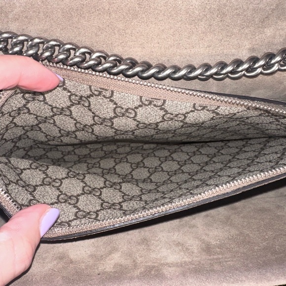 Authentic Gucci Large Dionysus Crystal Shoulder Bag with Embellishments - Picture 16 of 16